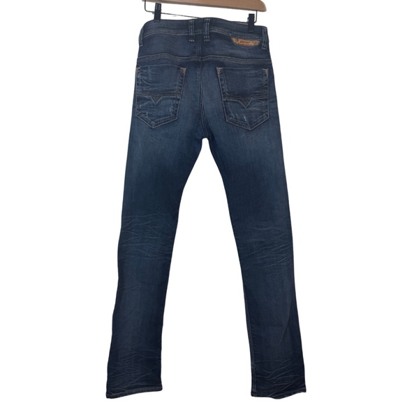 Diesel SadDo Slim Straight Distressed Jeans W26 L32 - Picture 2 of 15